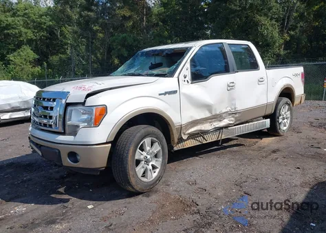 2011 Ford F-150 Lariat из США, поврежденный, VIN 1FTFW1EF3BFB21035